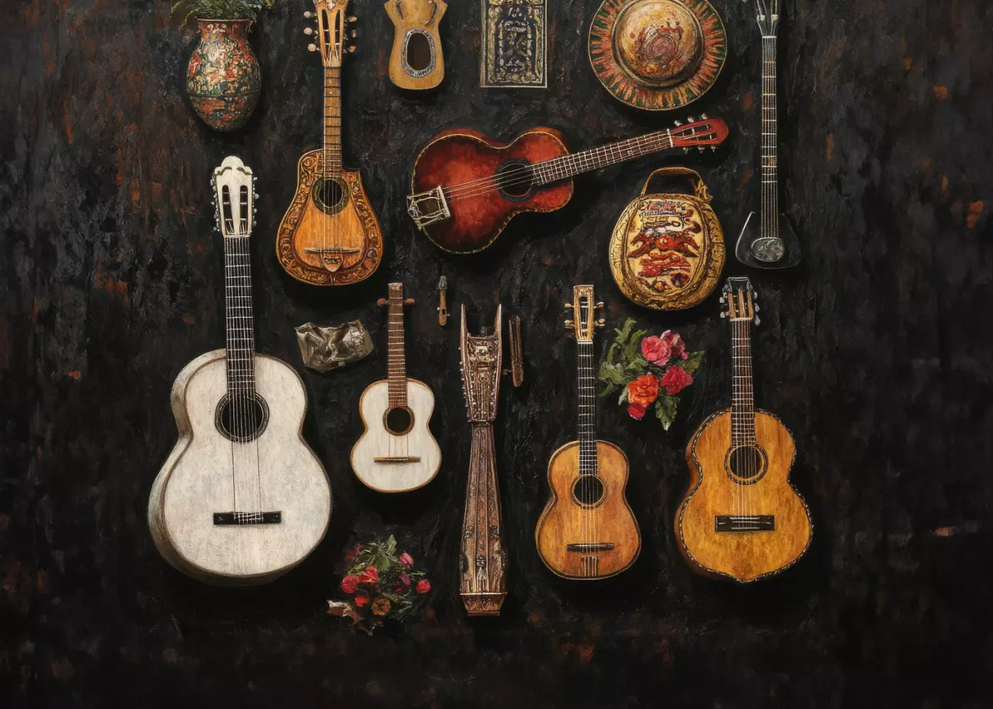 El Musico 7’X5’ Ultracloth (84 X 60 Inch) Backdrop