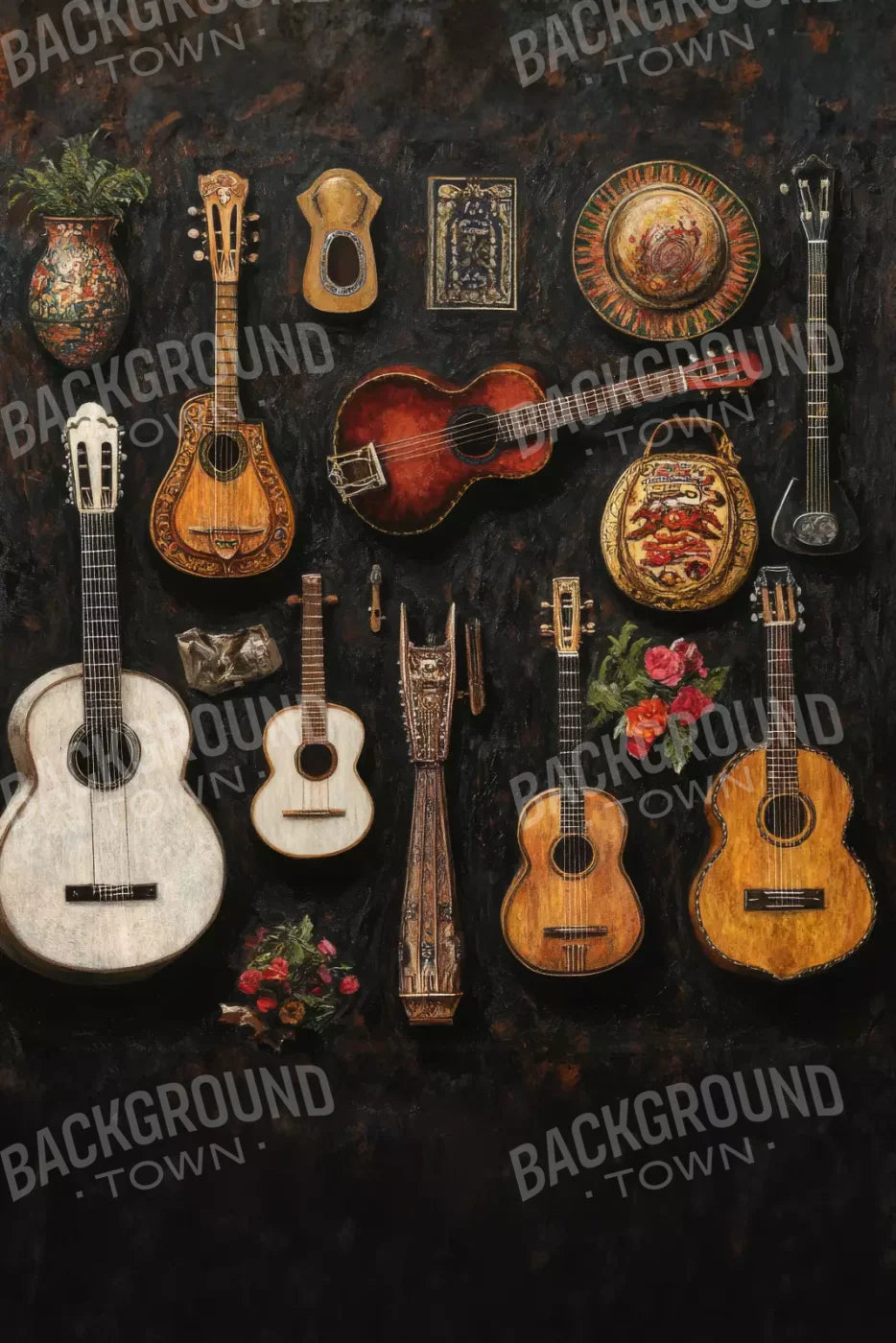 El Musico 8’X12’ Ultracloth (96 X 144 Inch) Backdrop