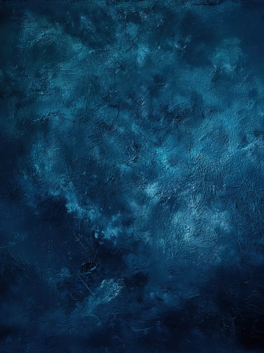 Electric Blue Wall 5’X6’8 Fleece (60 X 80 Inch) Backdrop
