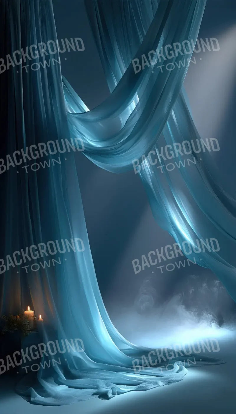 Elegant Drapes 1 8’x14’ UltraCloth (96 x 168 inch) Backdrop