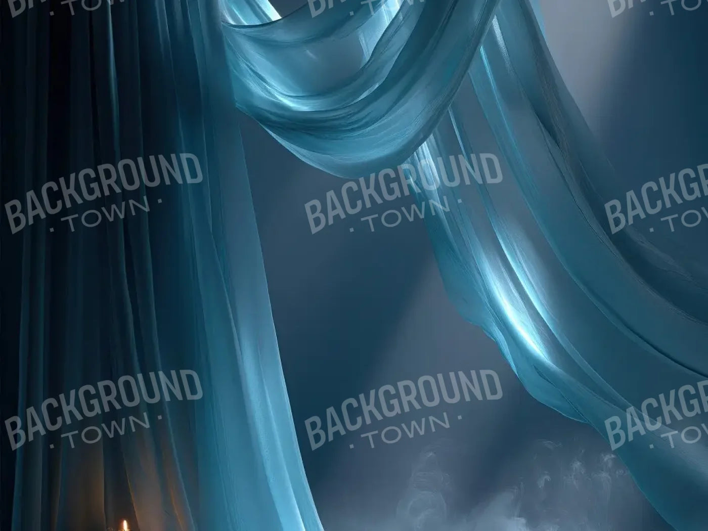 Elegant Drapes 1 8’x6’ Fleece (96 x 72 inch) Backdrop