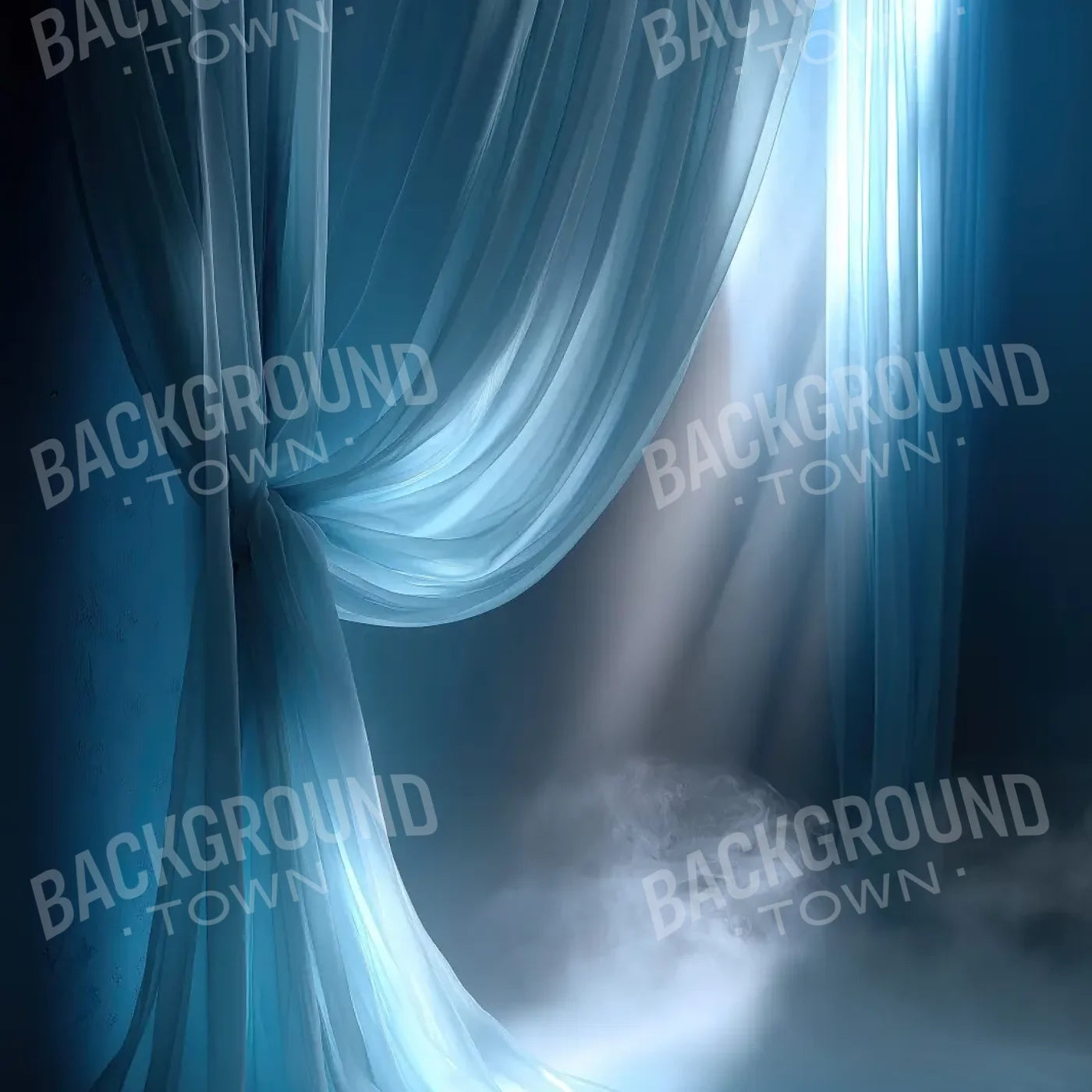 Elegant Drapes 2 10’x10’ UltraCloth (120 x 120 inch) Backdrop