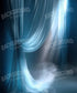 Blue White  Backdrop for Photography
