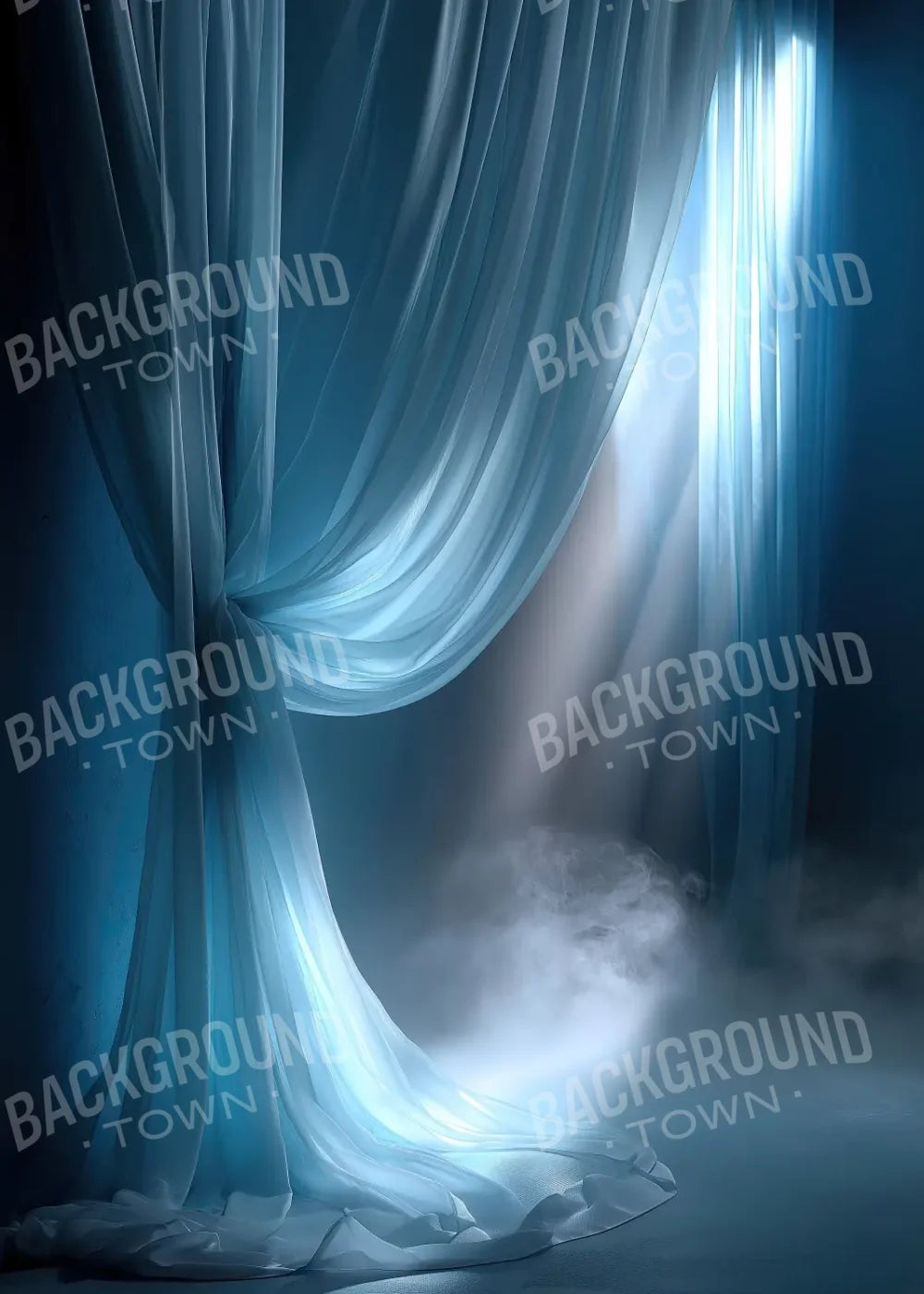 Elegant Drapes 2 5’x7’ UltraCloth (60 x 84 inch) Backdrop