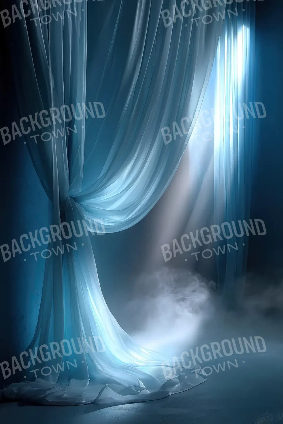 Elegant Drapes 2 8’x12’ UltraCloth (96 x 144 inch) Backdrop