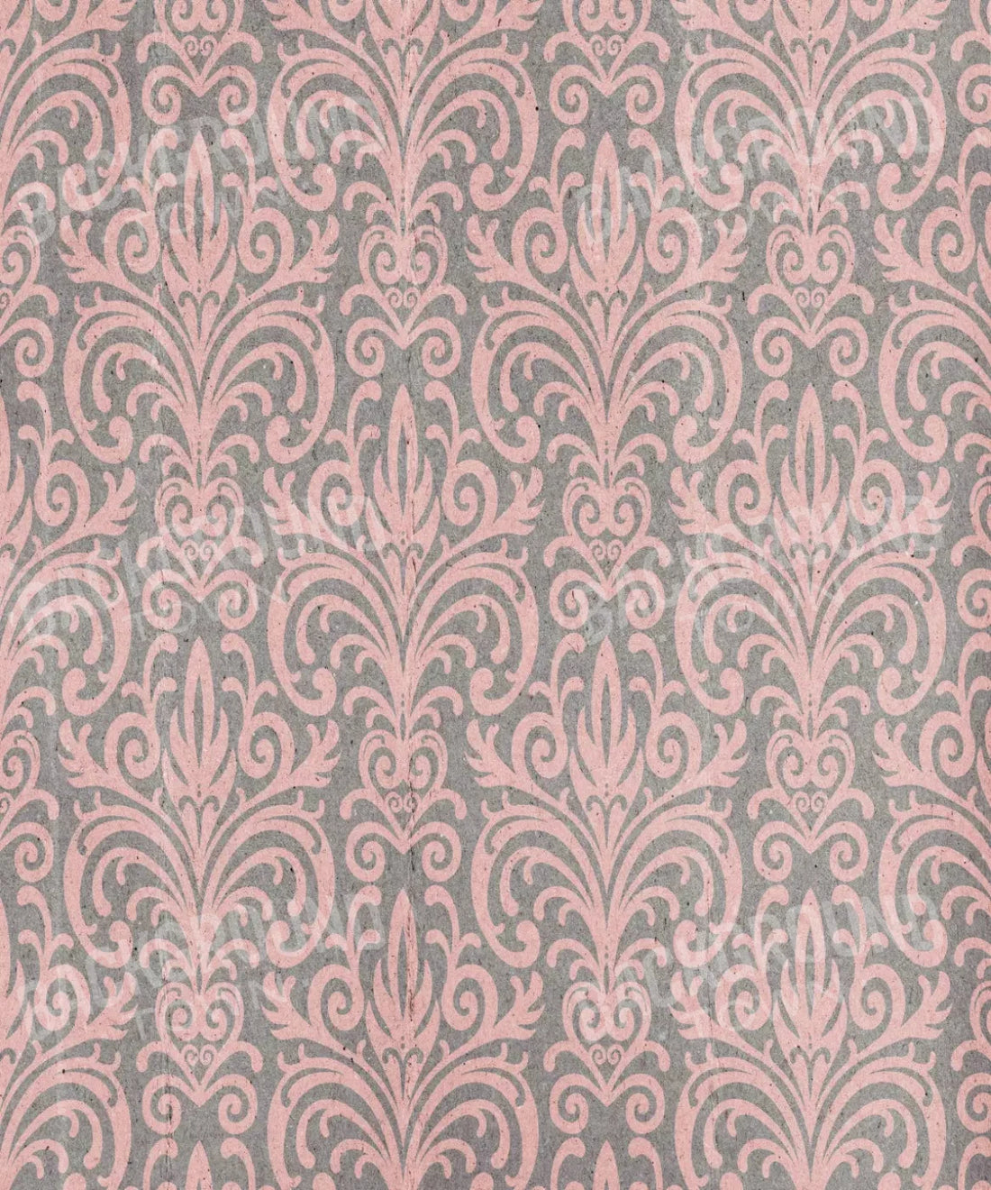 Pink Damask Backdrop for Photography