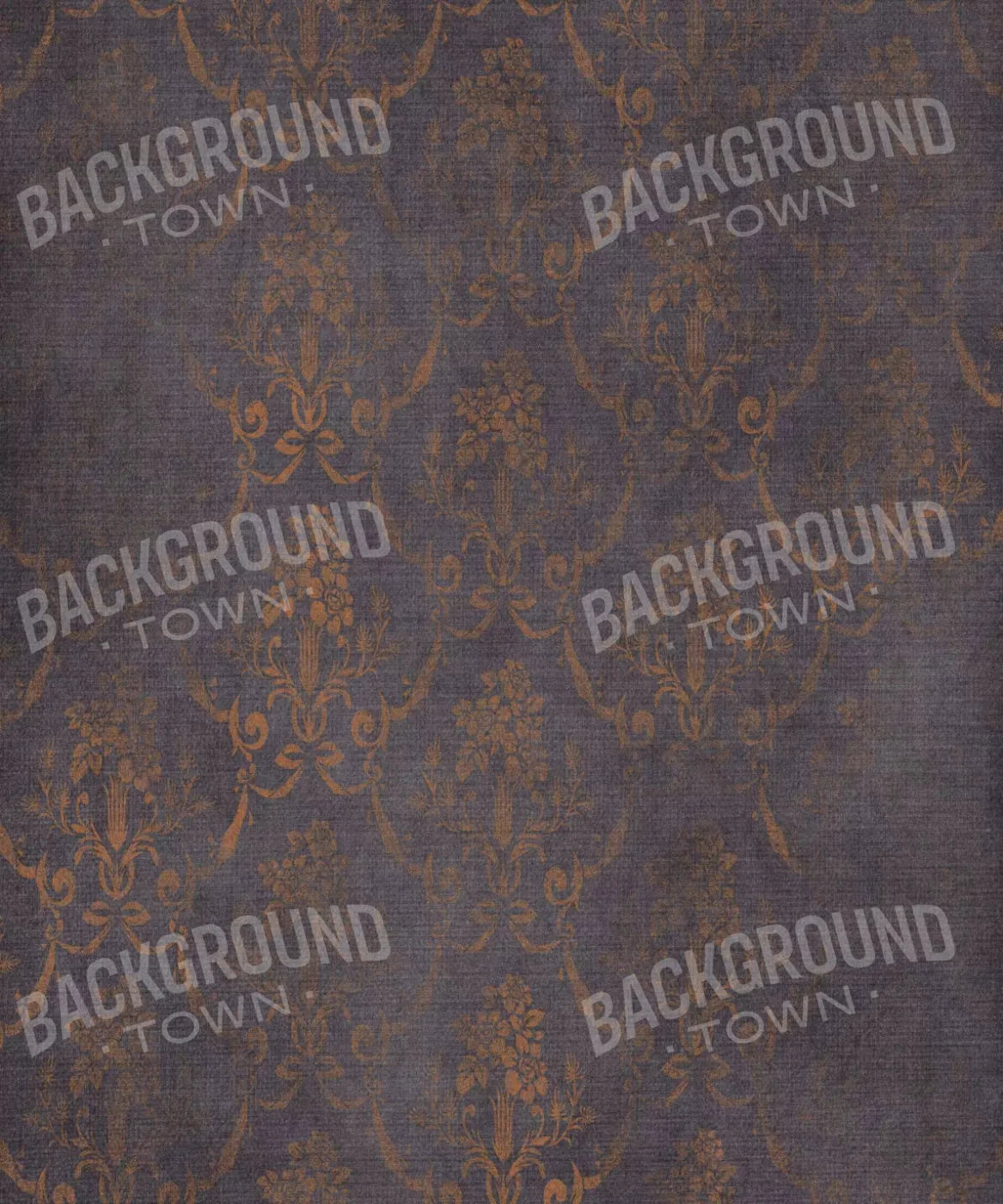 Brown Damask Backdrop for Photography