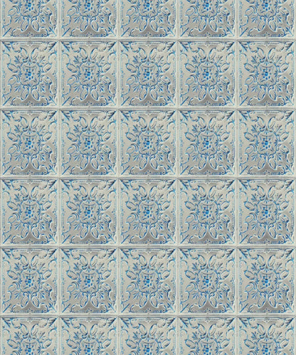 Blue Steel and Metal Backdrop for Photography