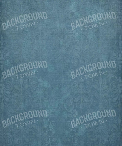 Blue Damask Backdrop for Photography