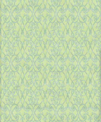 Green Damask Backdrop for Photography