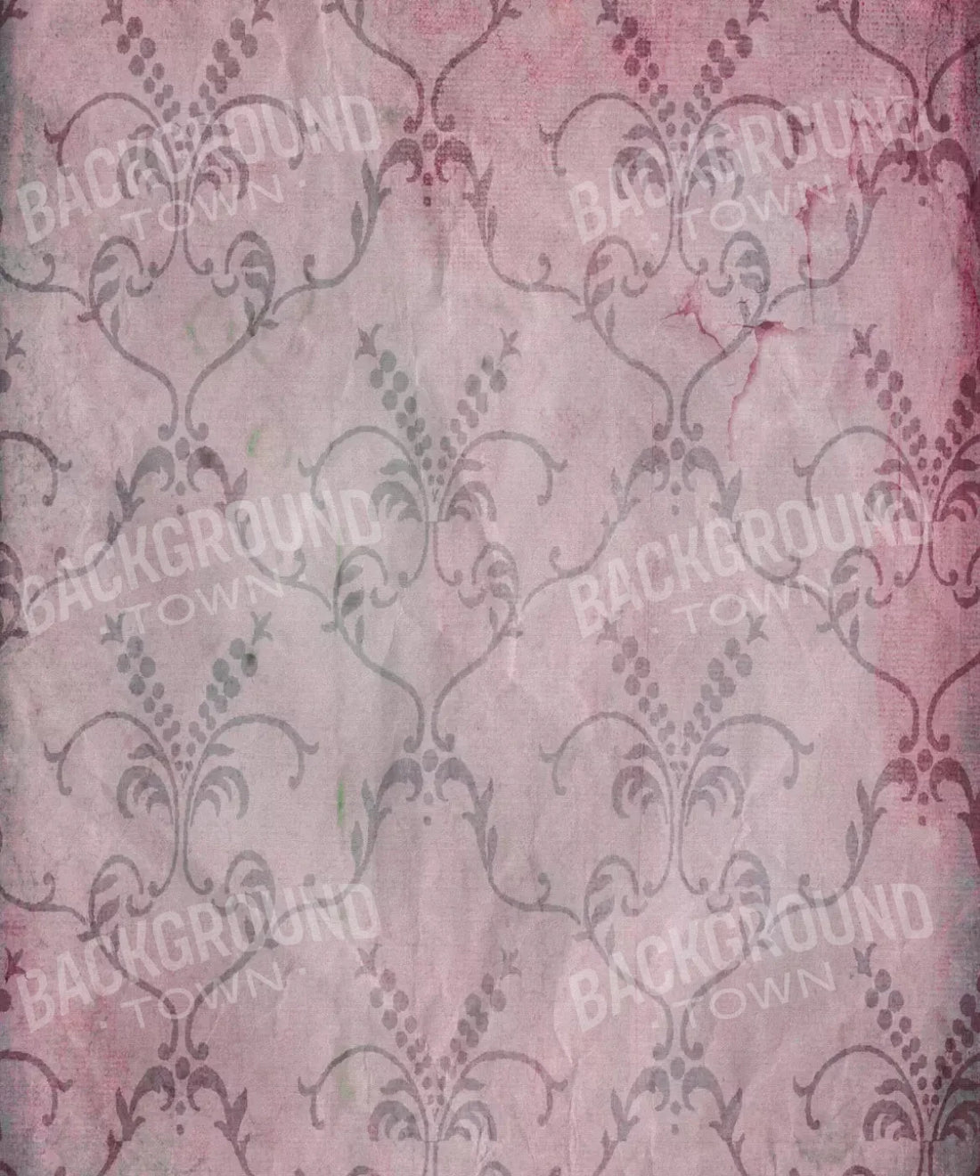 Pink Damask Backdrop for Photography
