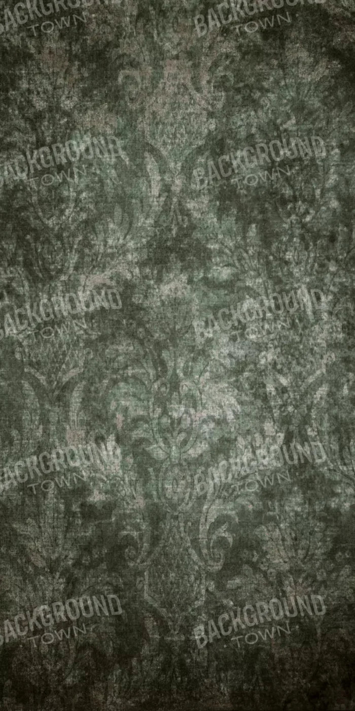 Emerald Damask 10X20 Ultracloth ( 120 X 240 Inch ) Backdrop
