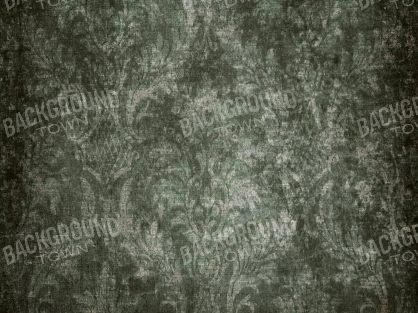 Emerald Damask 10X8 Fleece ( 120 X 96 Inch ) Backdrop