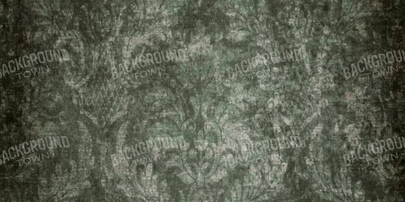 Emerald Damask 20X10 Ultracloth ( 240 X 120 Inch ) Backdrop