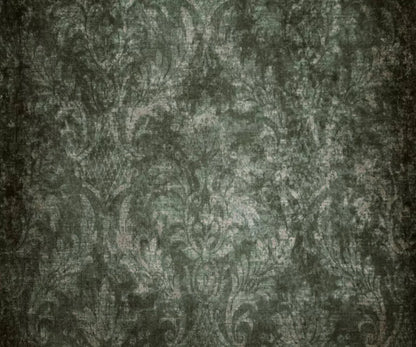 Emerald Damask 5X42 Fleece ( 60 X 50 Inch ) Backdrop