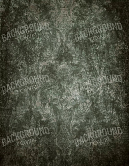 Emerald Damask 6X8 Fleece ( 72 X 96 Inch ) Backdrop