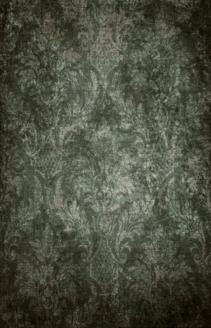 Emerald Damask 8X12 Ultracloth ( 96 X 144 Inch ) Backdrop
