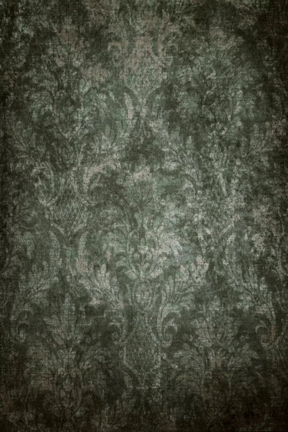 Emerald Damask Backdrop
