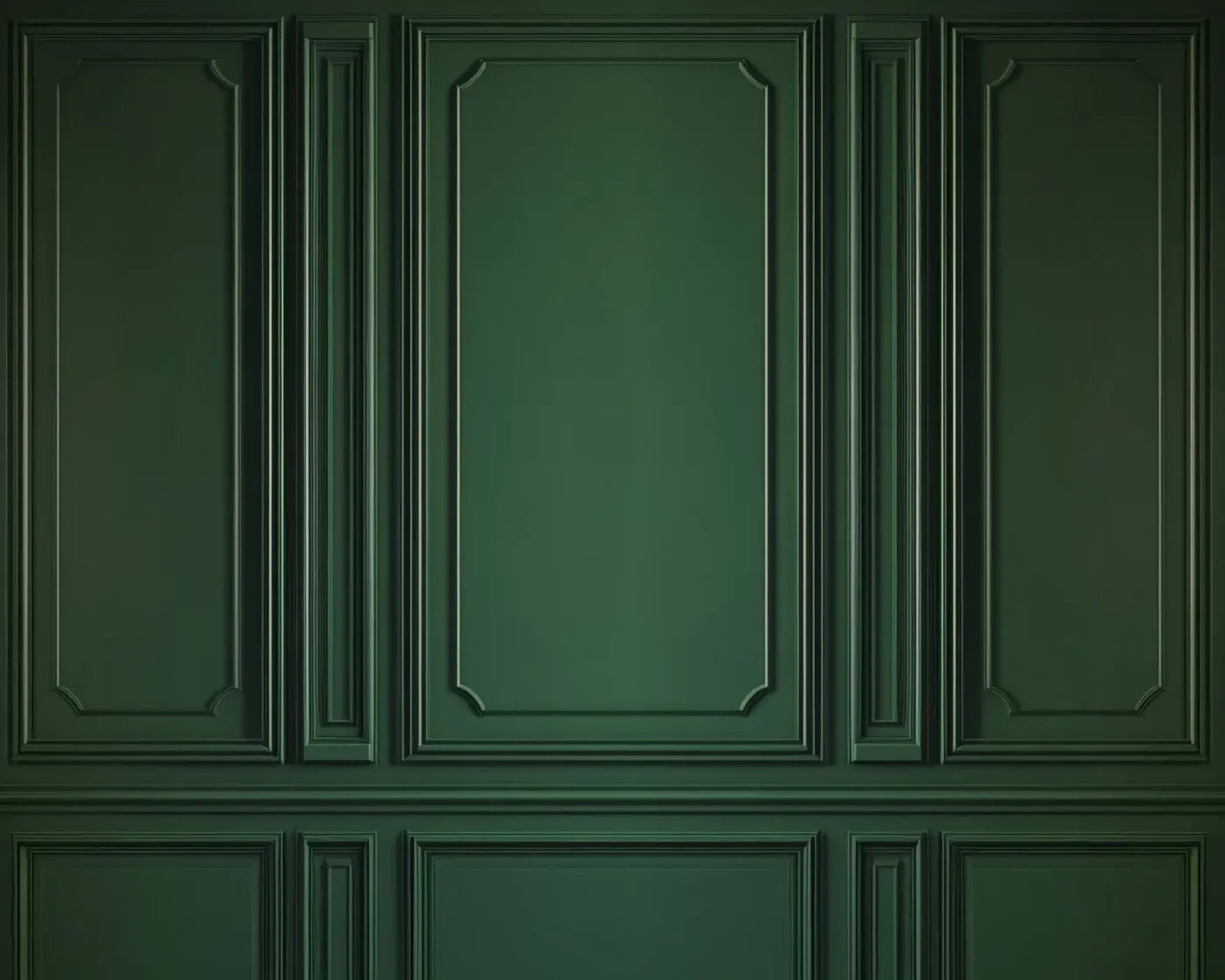 Emerald Mansion Wall Backdrop