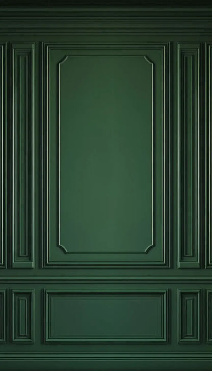 Emerald Mansion Wall Backdrop