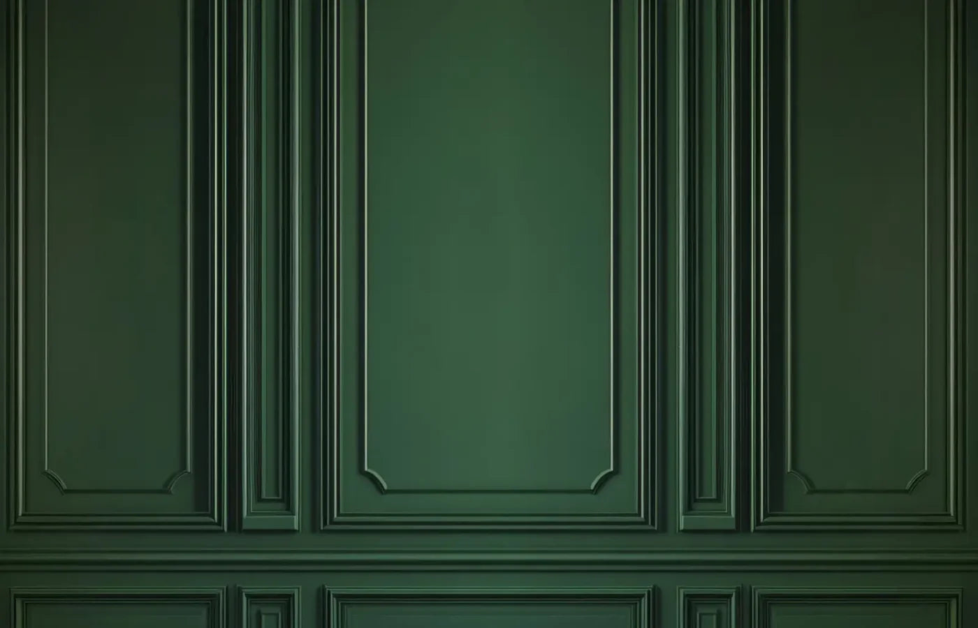 Emerald Mansion Wall Backdrop