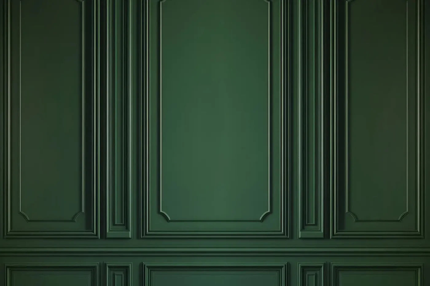 Emerald Mansion Wall Backdrop