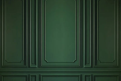 Emerald Mansion Wall Backdrop