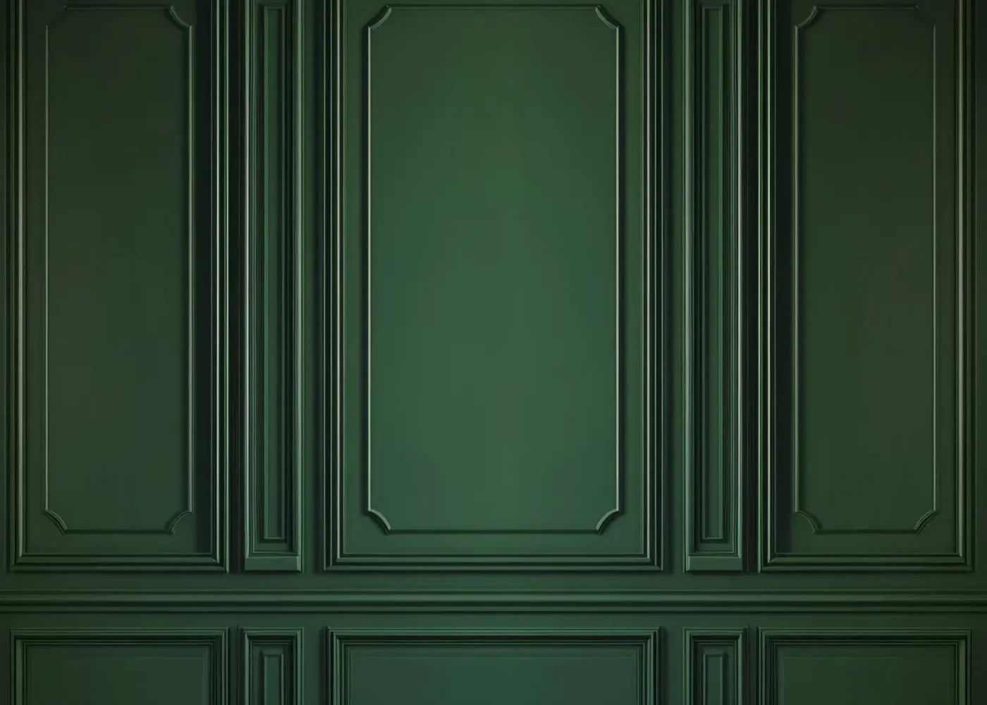 Emerald Mansion Wall Backdrop