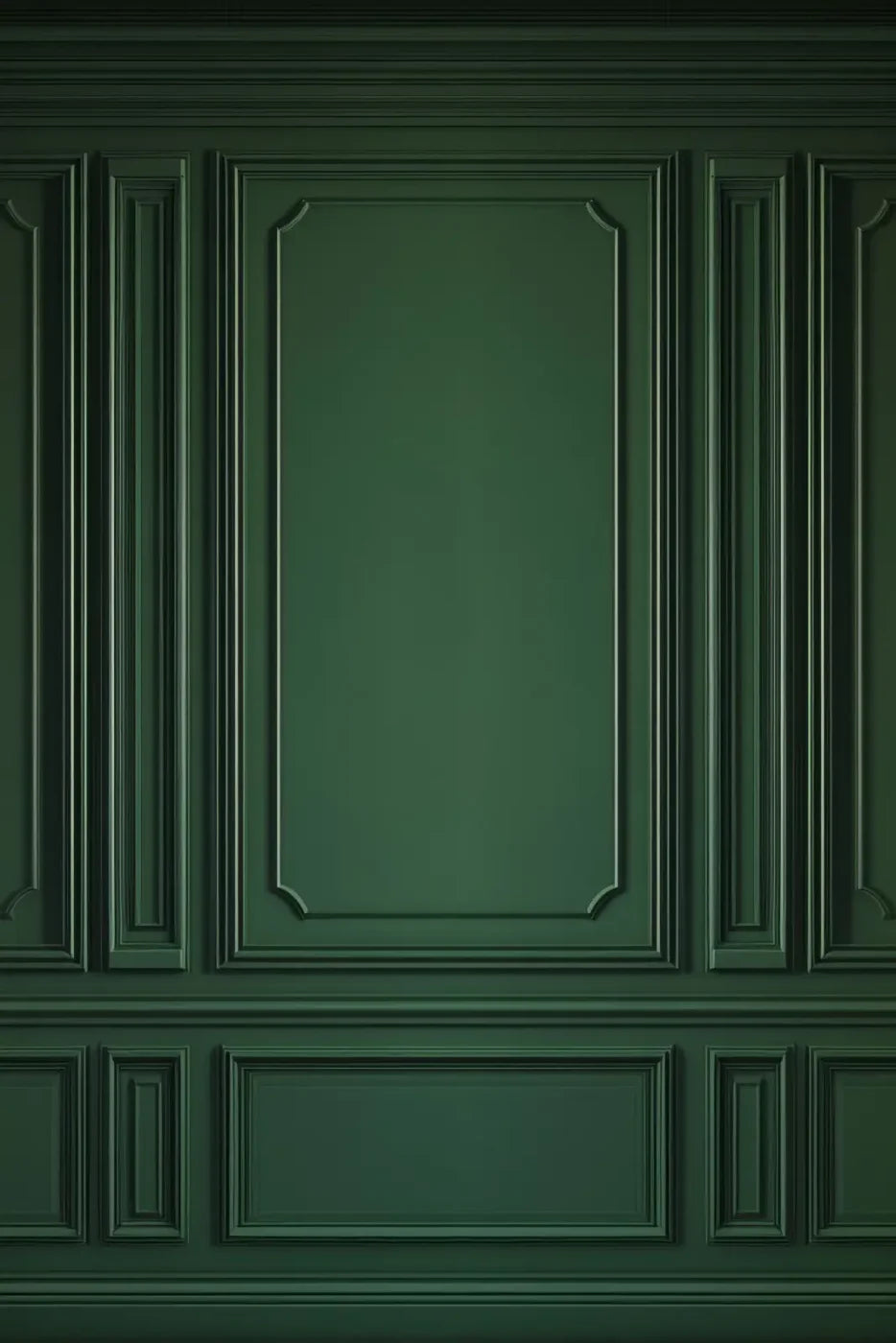 Emerald Mansion Wall Backdrop