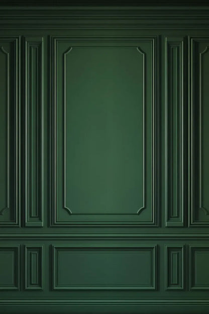 Emerald Mansion Wall Backdrop