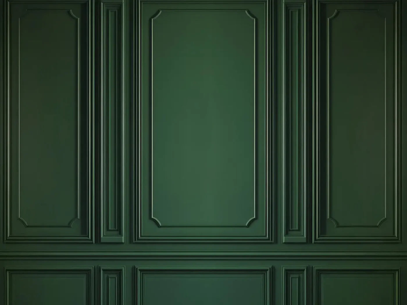 Emerald Mansion Wall Backdrop