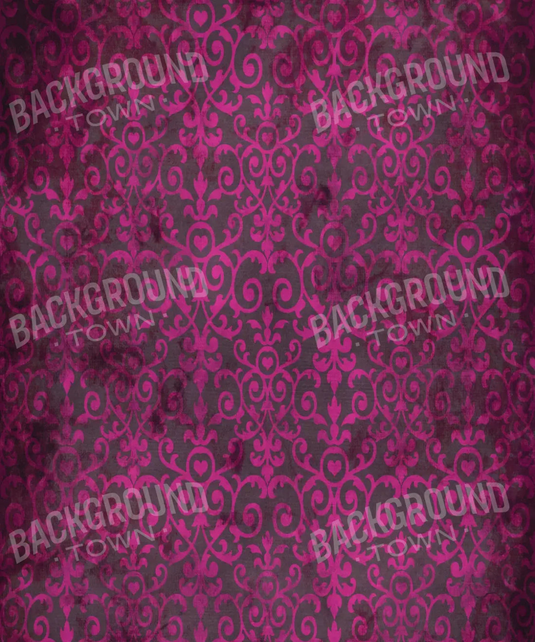 Pink Damask Backdrop for Photography