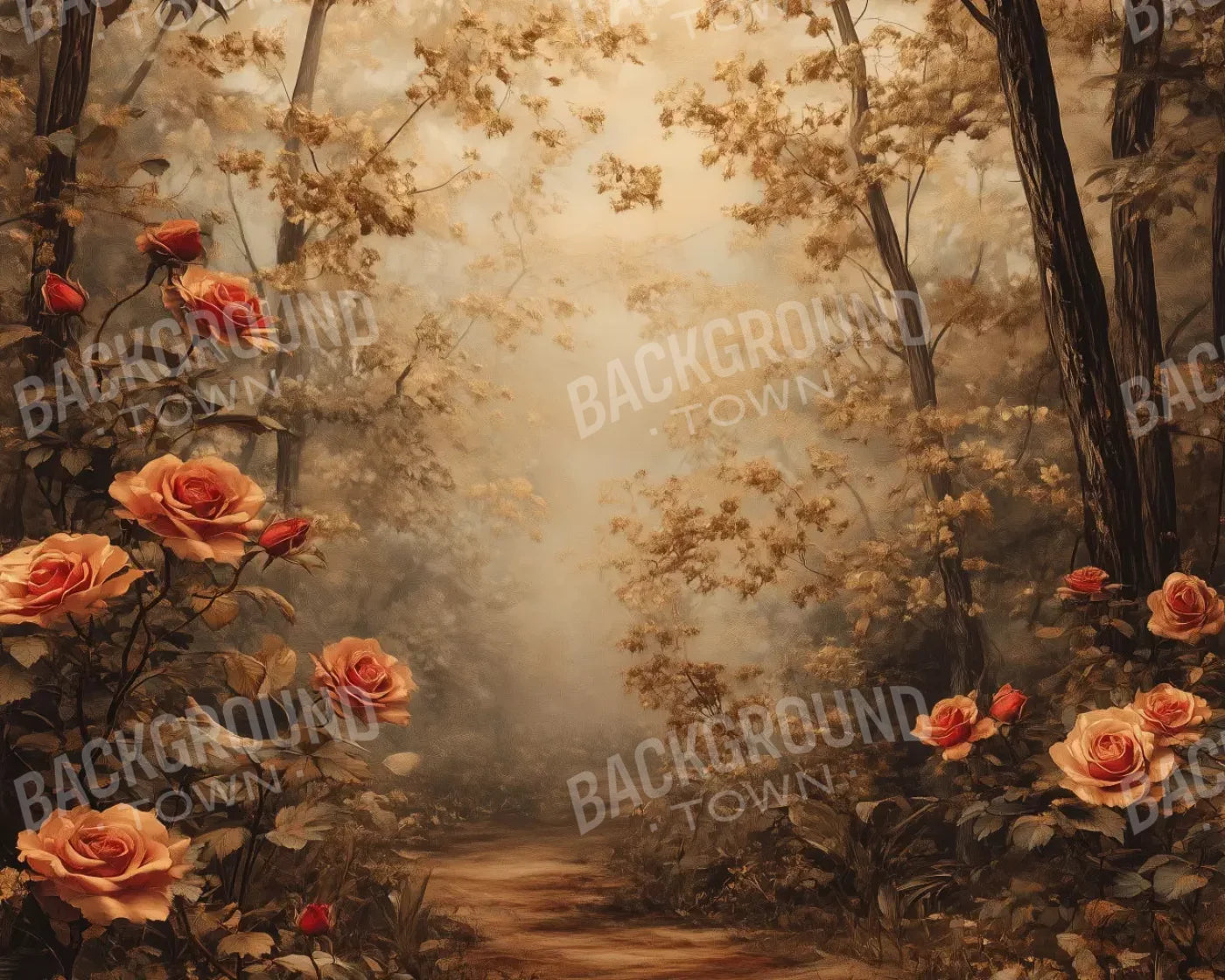 Enchanted Forest I 10’X8’ Fleece (120 X 96 Inch) Backdrop