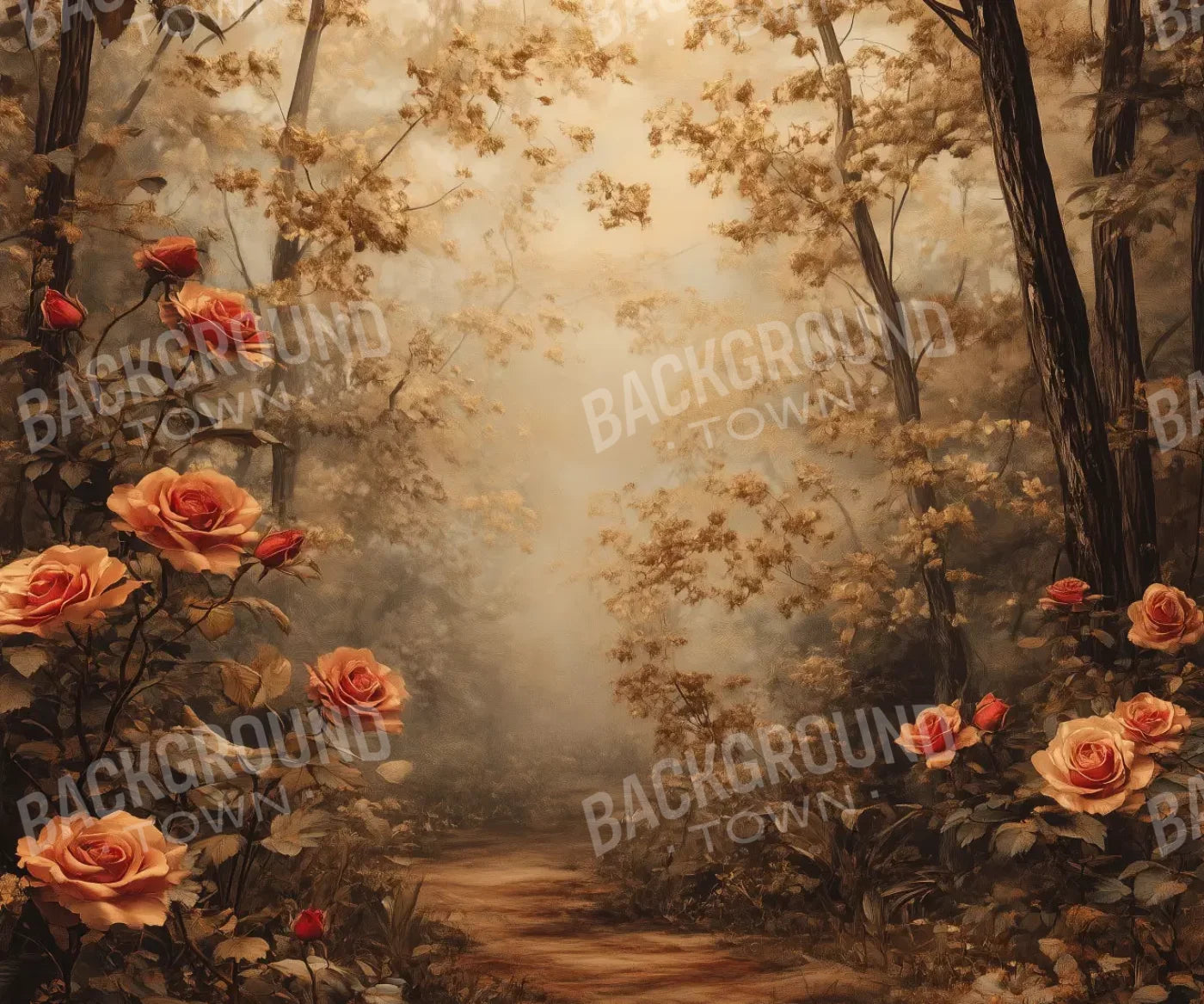 Enchanted Forest I 5’X4’2 Fleece (60 X 50 Inch) Backdrop