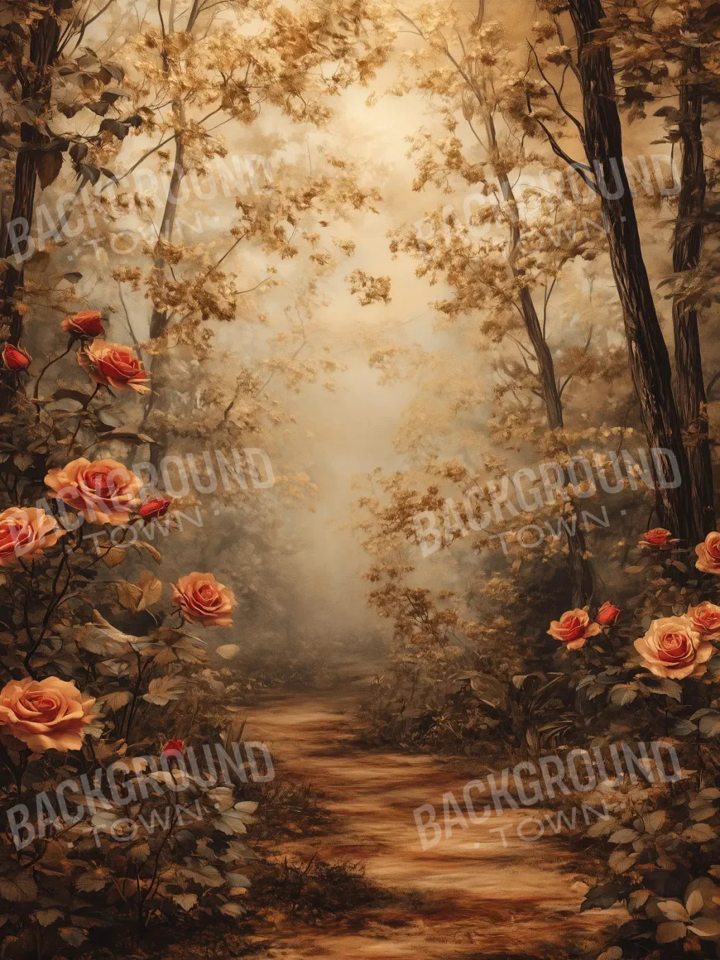 Enchanted Forest I 5’X6’8 Fleece (60 X 80 Inch) Backdrop