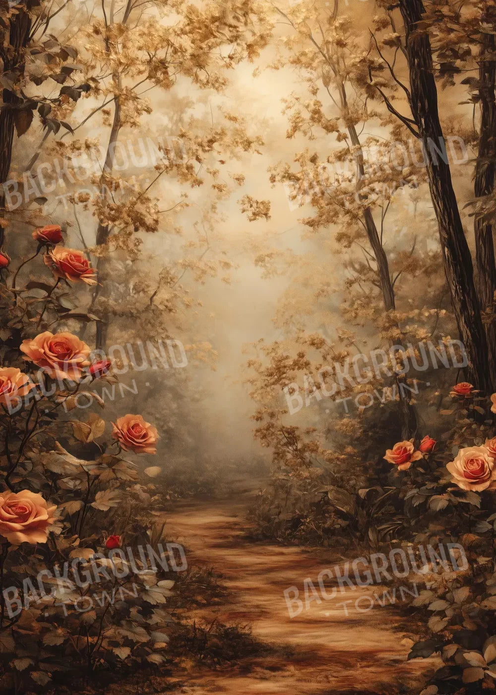 Enchanted Forest I 5’X7’ Ultracloth (60 X 84 Inch) Backdrop