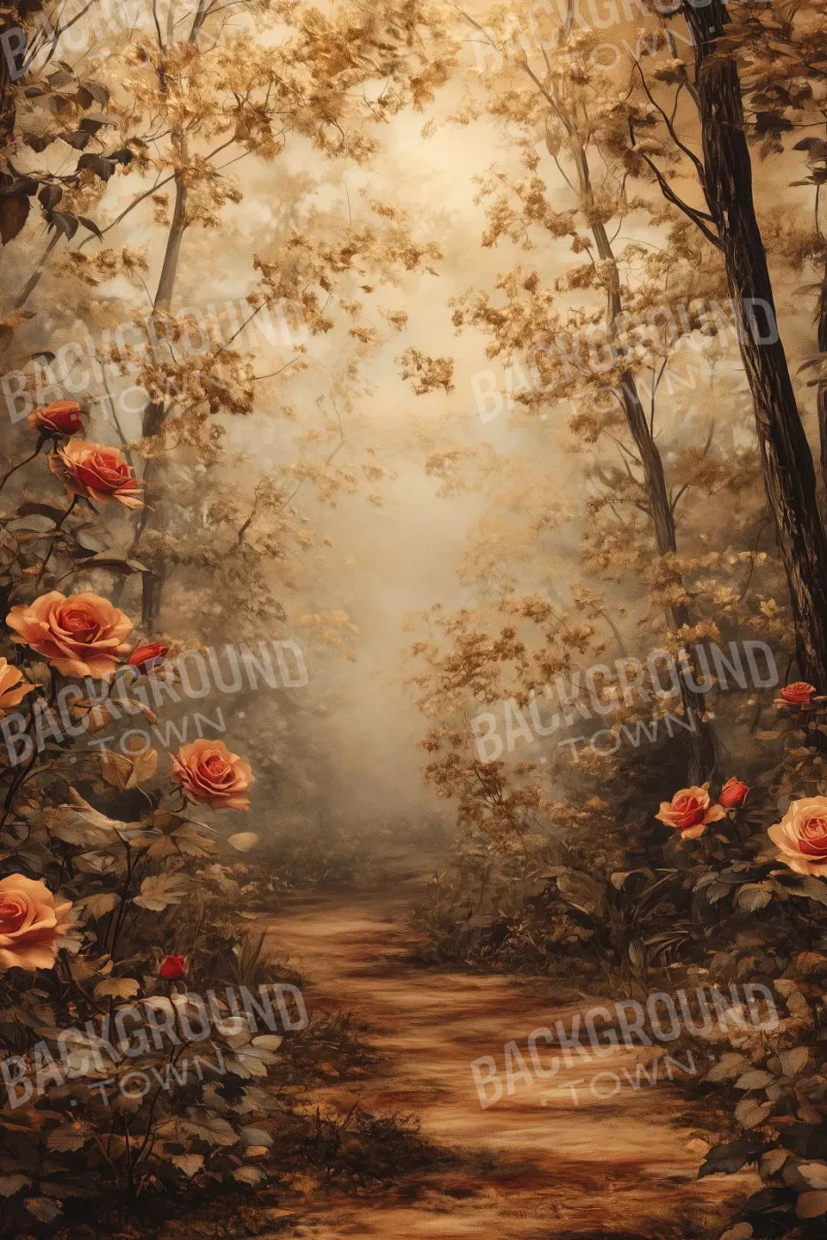 Enchanted Forest I 8’X12’ Ultracloth (96 X 144 Inch) Backdrop