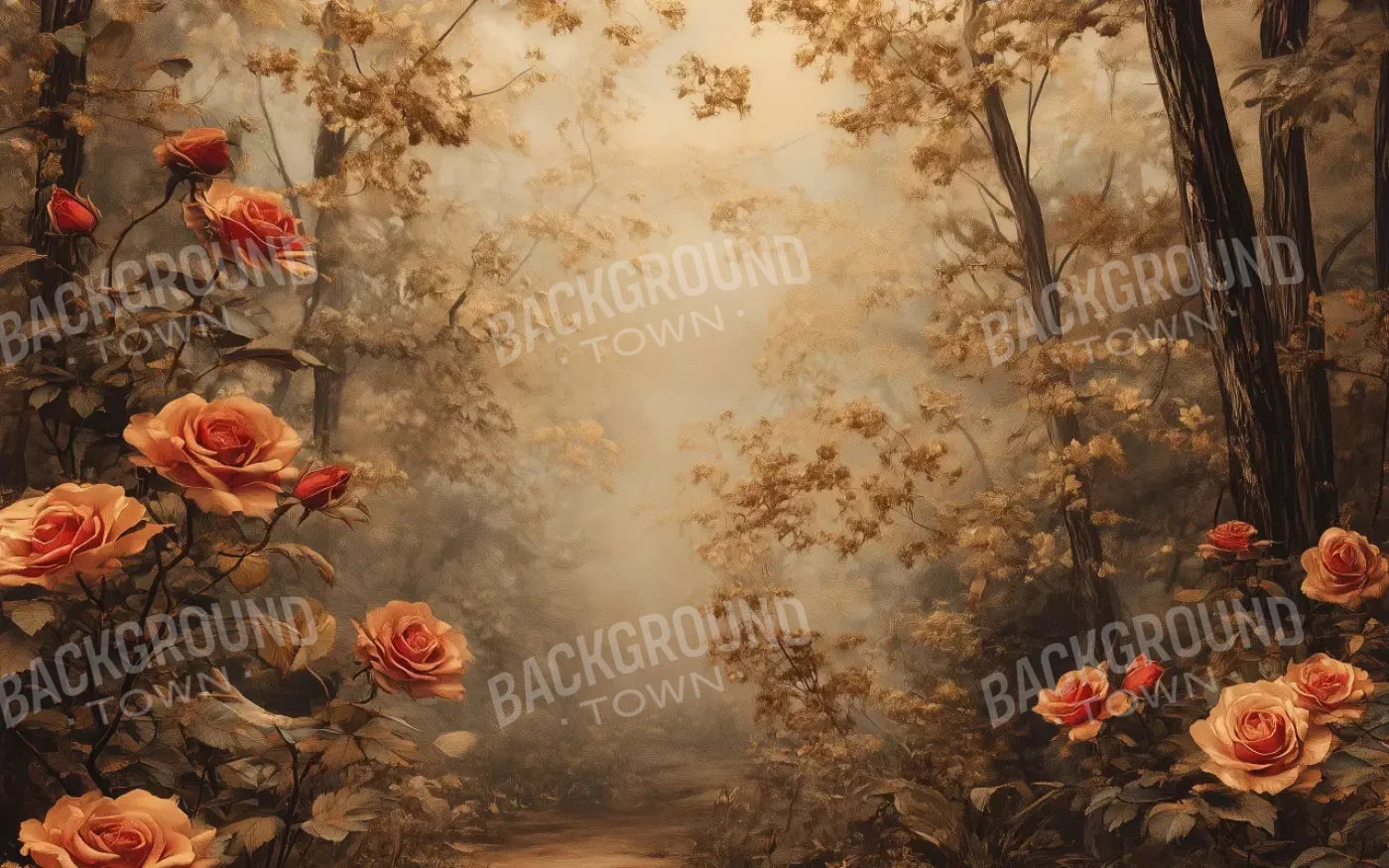 Enchanted Forest I 8’X5’ Ultracloth (96 X 60 Inch) Backdrop