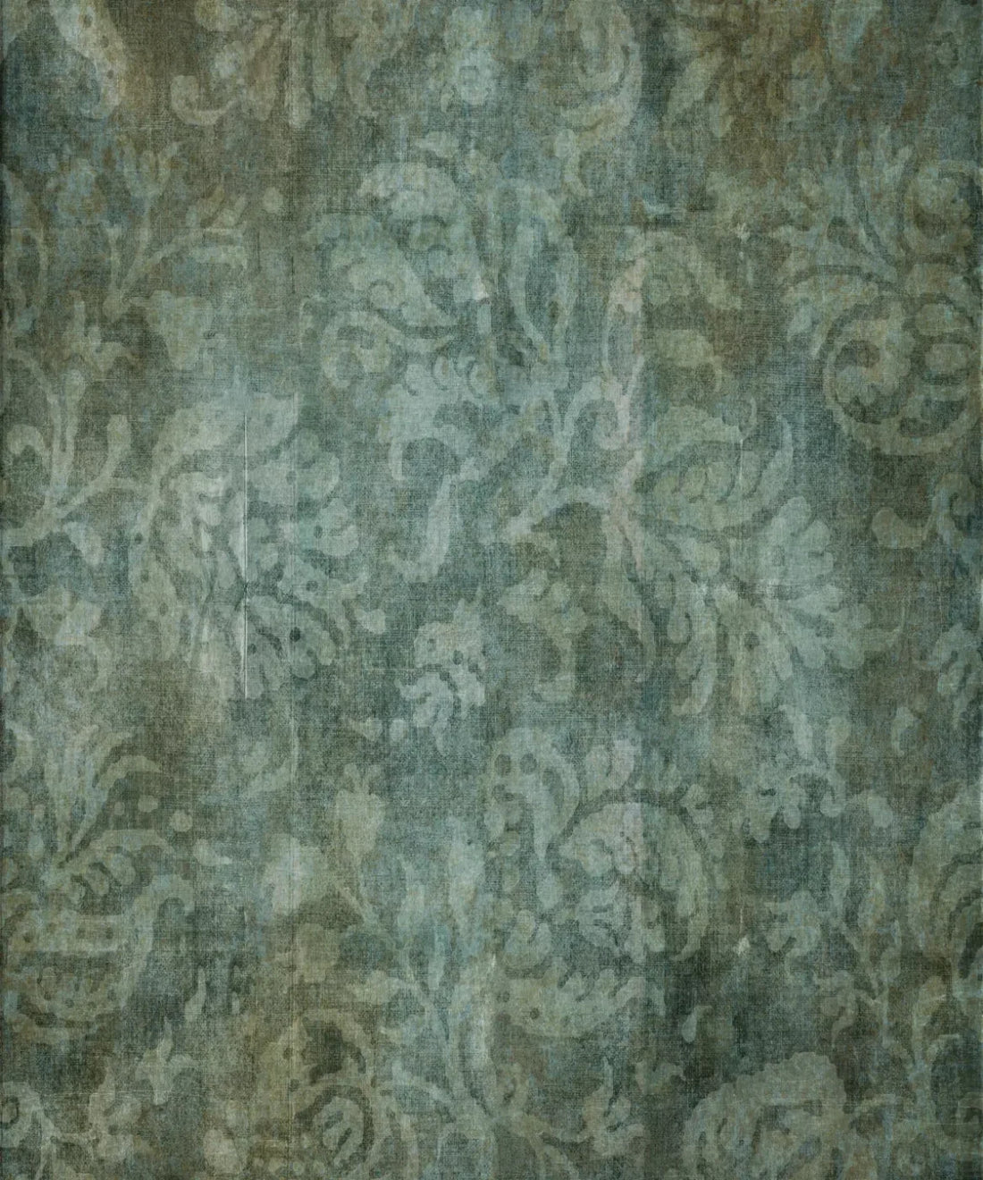 Green Floral Backdrop for Photography