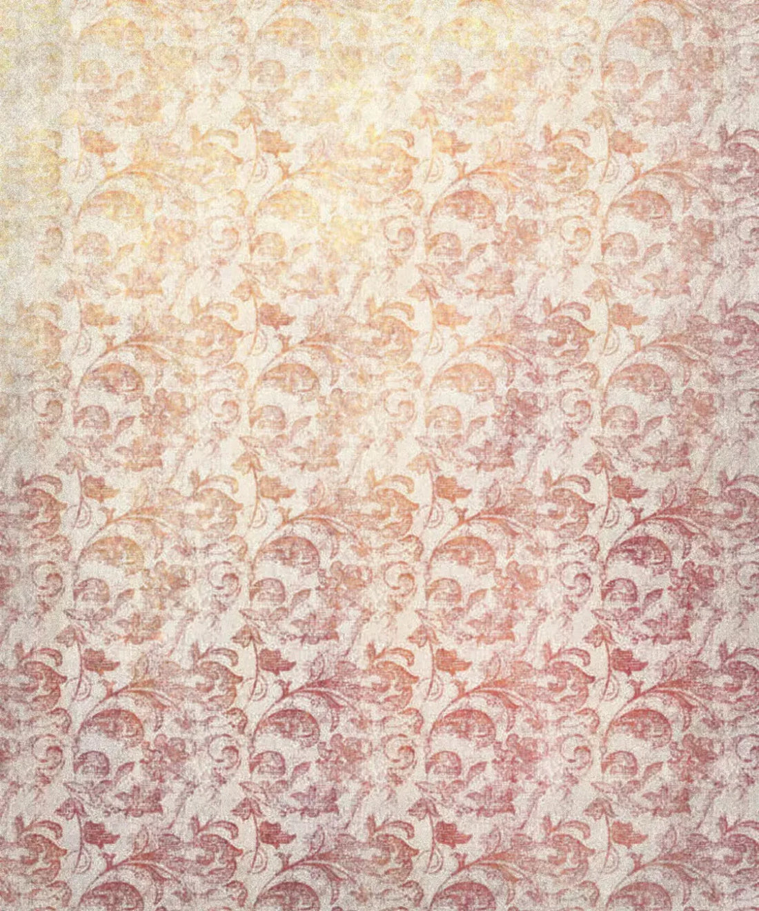 Beige Floral Backdrop for Photography