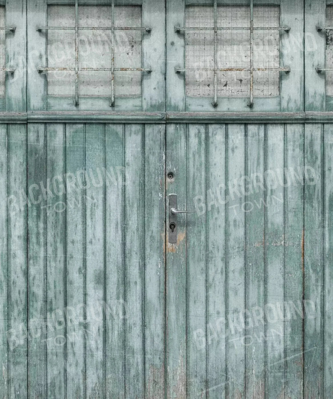 Green Wood Backdrop for Photography