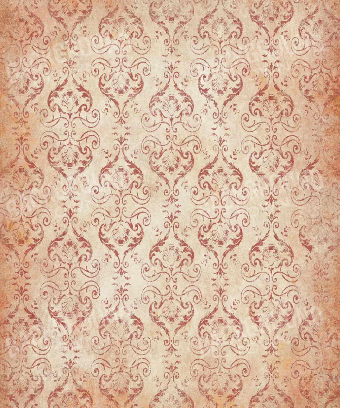 Beige Damask Backdrop for Photography