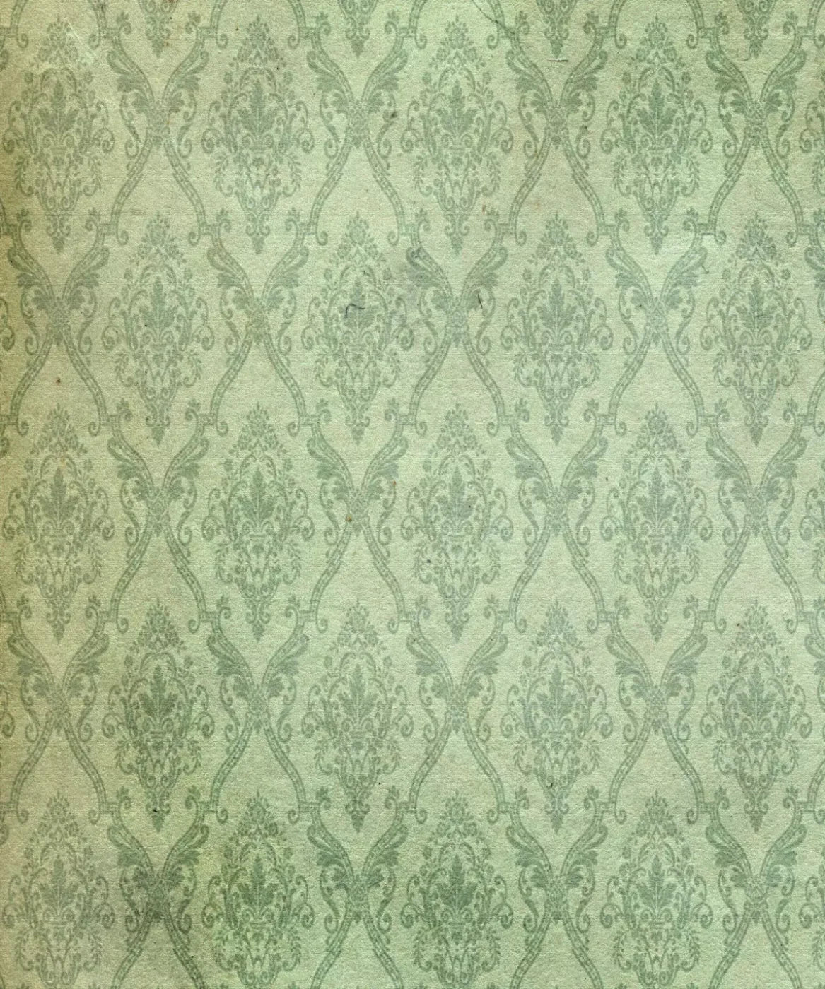 Green Damask Backdrop for Photography