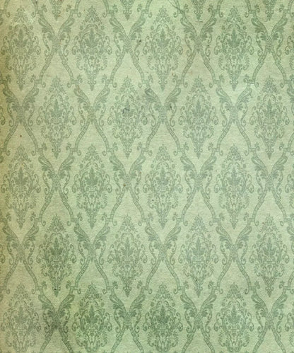 Green Damask Backdrop for Photography