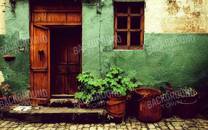 European Village 14X9 Ultracloth ( 168 X 108 Inch ) Backdrop