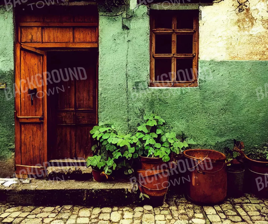 Green Al Design Backdrop for Photography