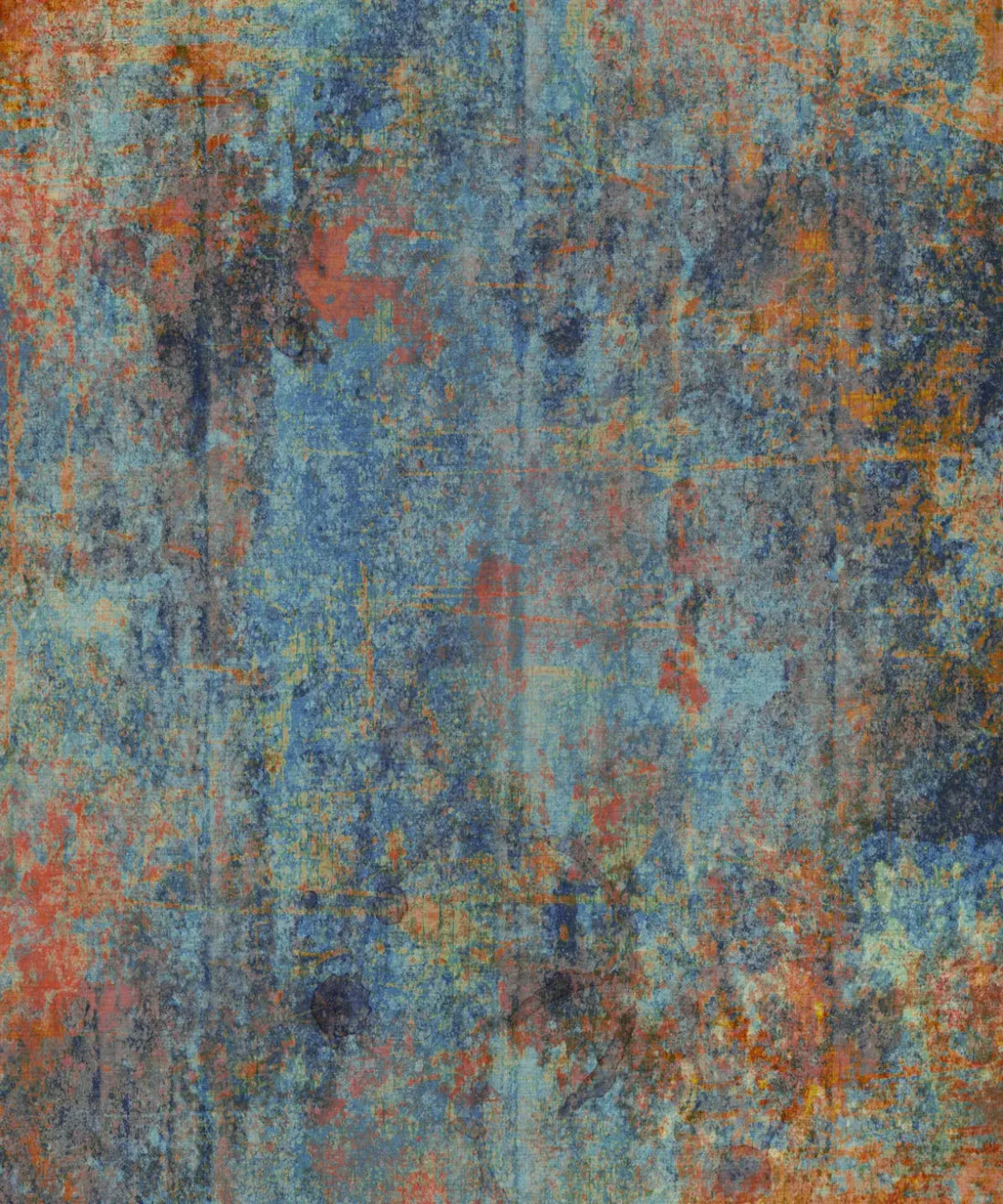 Blue Urban Grunge Backdrop for Photography