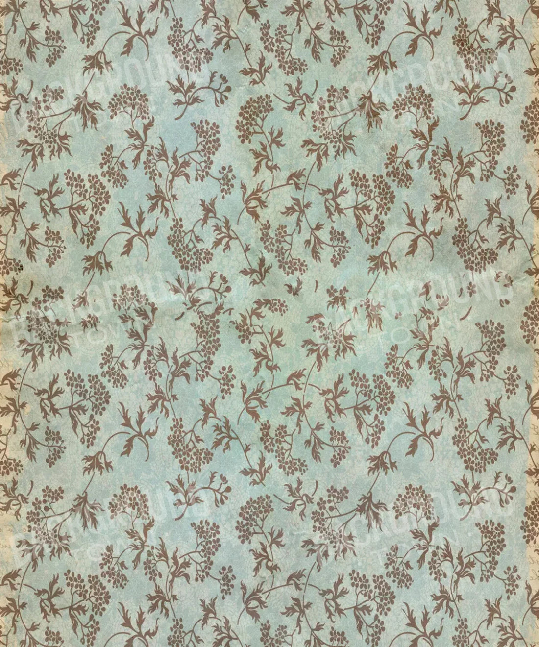 Green Damask Backdrop for Photography