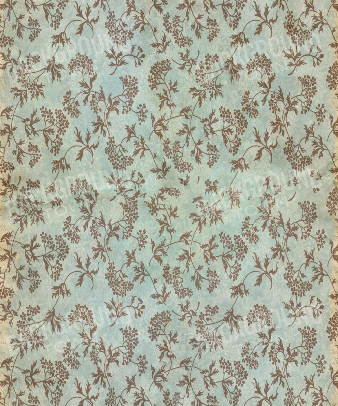 Green Damask Backdrop for Photography