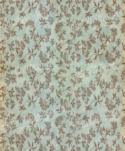 Green Damask Backdrop for Photography